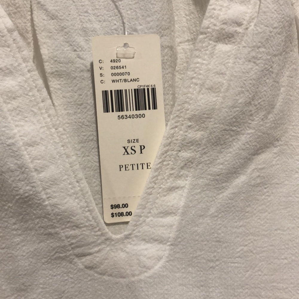 Anthropologie NWT XSP // GESINE TIERED SWING BLOUSE - Picture 4 of 8